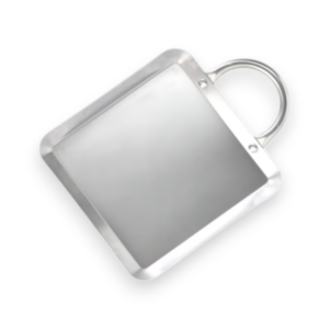 Stainless Steel Square Griddle (Comal) 33cm x 33cm / 12" - 3226S