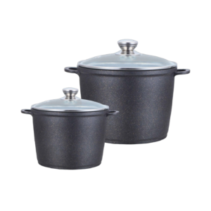 Cast Aluminium Marble Stock Pot w/lid – 4109