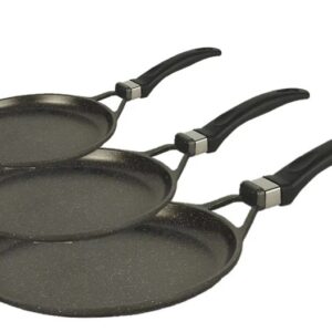 Cast Aluminum Marble Round Griddle Pan 8" & 9.5" | #4115-20 | #4115-24